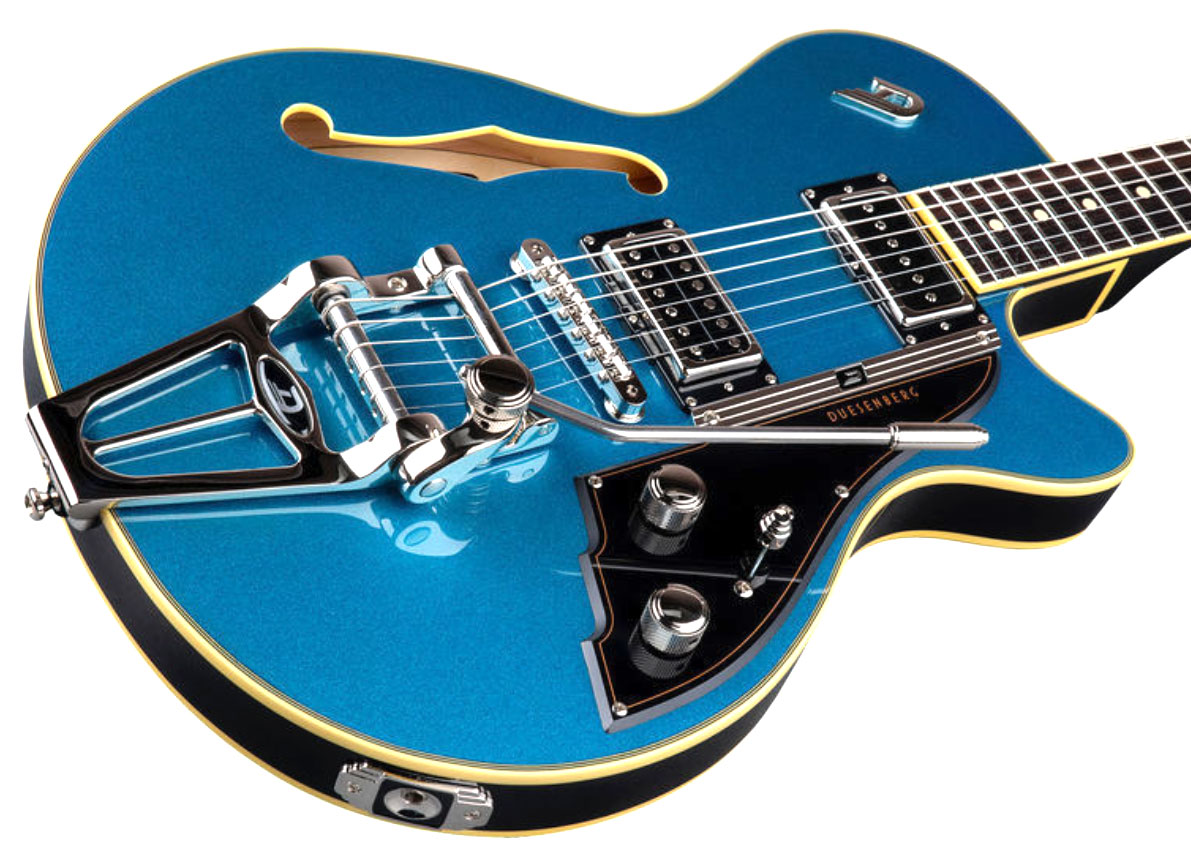 Duesenberg Starplayer Iii Hs Trem Rw - Catalina Blue - Semi-hollow electric guitar - Variation 1