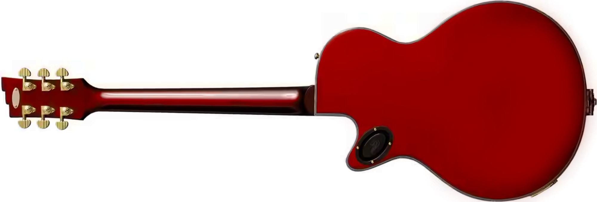 Duesenberg Starplayer Tv Phonic Hs Trem Rw - Balboa Pearl Red - Semi-hollow electric guitar - Variation 1