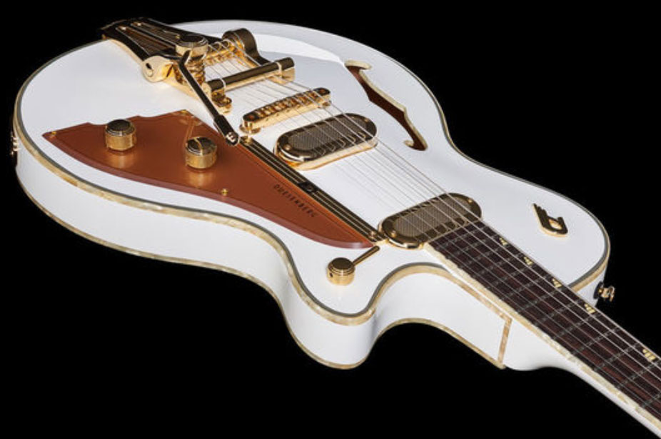 Duesenberg Starplayer Tv Phonic Hs Trem Rw - Venitian White - Single cut electric guitar - Variation 2