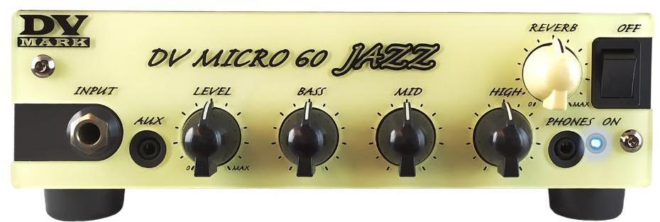 Electric guitar amp head Dv mark MICRO 60 JAZZ