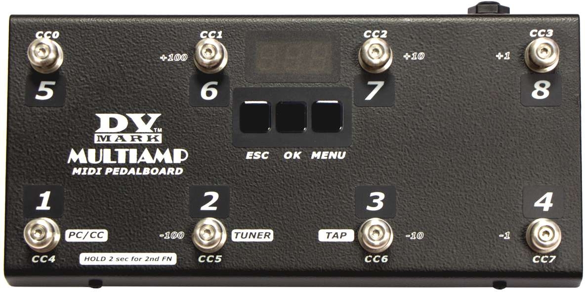 Dv Mark Multiamp Pedalboard Midi - Amp footswitch - Main picture