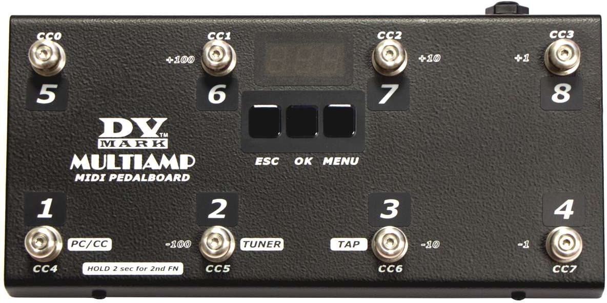 Dv Mark Multiamp Pedalboard Midi - Amp footswitch - Main picture