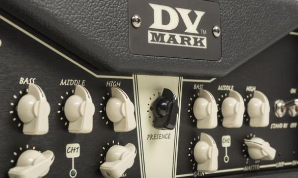 Electric guitar amp head Dv mark Greg Howe Maragold Head 