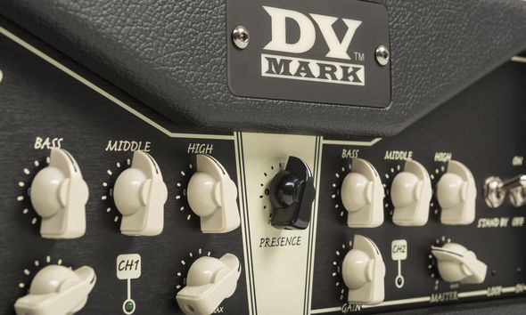 Dv Mark Greg Howe Maragold Head 40w Black - Electric guitar amp head - Variation 2