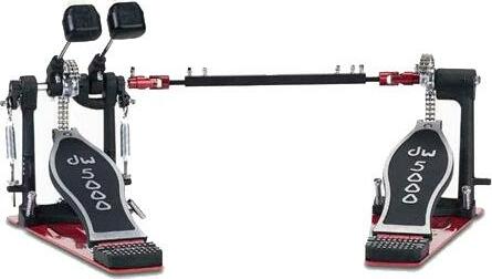 Dw PÉdale Double Gaucher Grosse Caisse 5002tdl3 - Bass drum pedal - Main picture