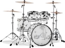 Standard drum kit Dw DDAC2214SG Design Series - 4 shells - ACRYLIC