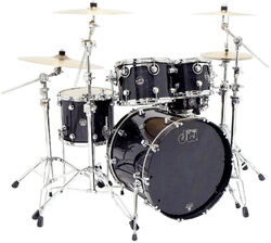Fusion drum kit Dw Performance Set Standard - 4 shells - Ebony stain