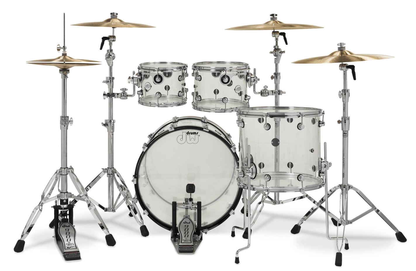 Dw Ddac2214sg Design Series - 4 FÛts - Acrylic - Standard drum kit - Variation 1