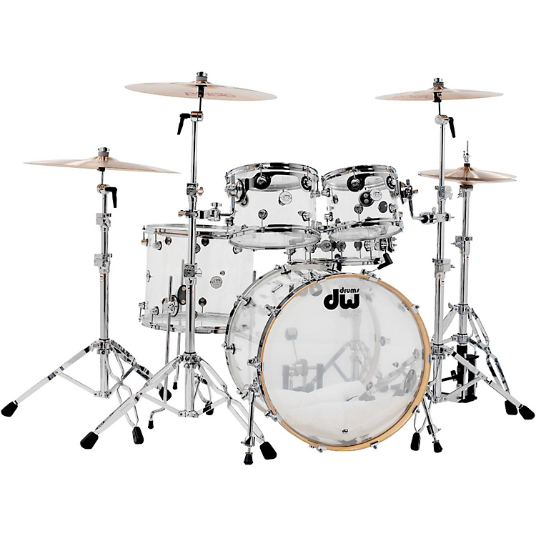 Dw Design Series Kit 5 FÛts Fusion 22'' Acrylic - 5 Futs - Acrylic - Fusion drum kit - Variation 1