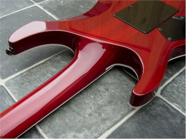 Esp E-ii Horizon Fr Hh Seymour Duncan Fr Eb - See Thru Black Cherry - Str shape electric guitar - Variation 3