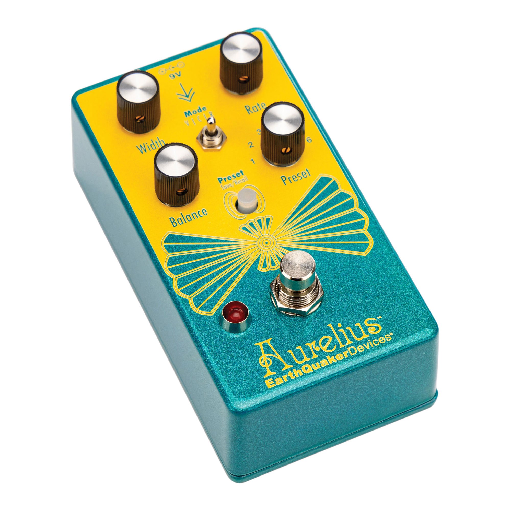 Earthquaker Aurelius Chorus - Modulation, chorus, flanger, phaser & tremolo effect pedal - Variation 2