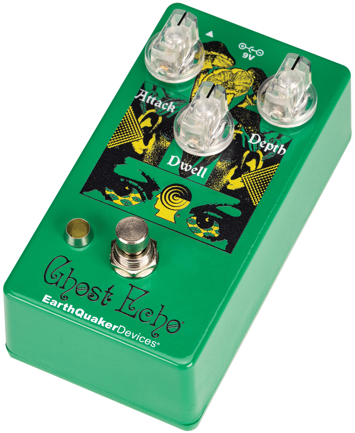 Earthquaker Brain Dead Ghost Echo Ltd - Reverb, delay & echo effect pedal - Variation 2