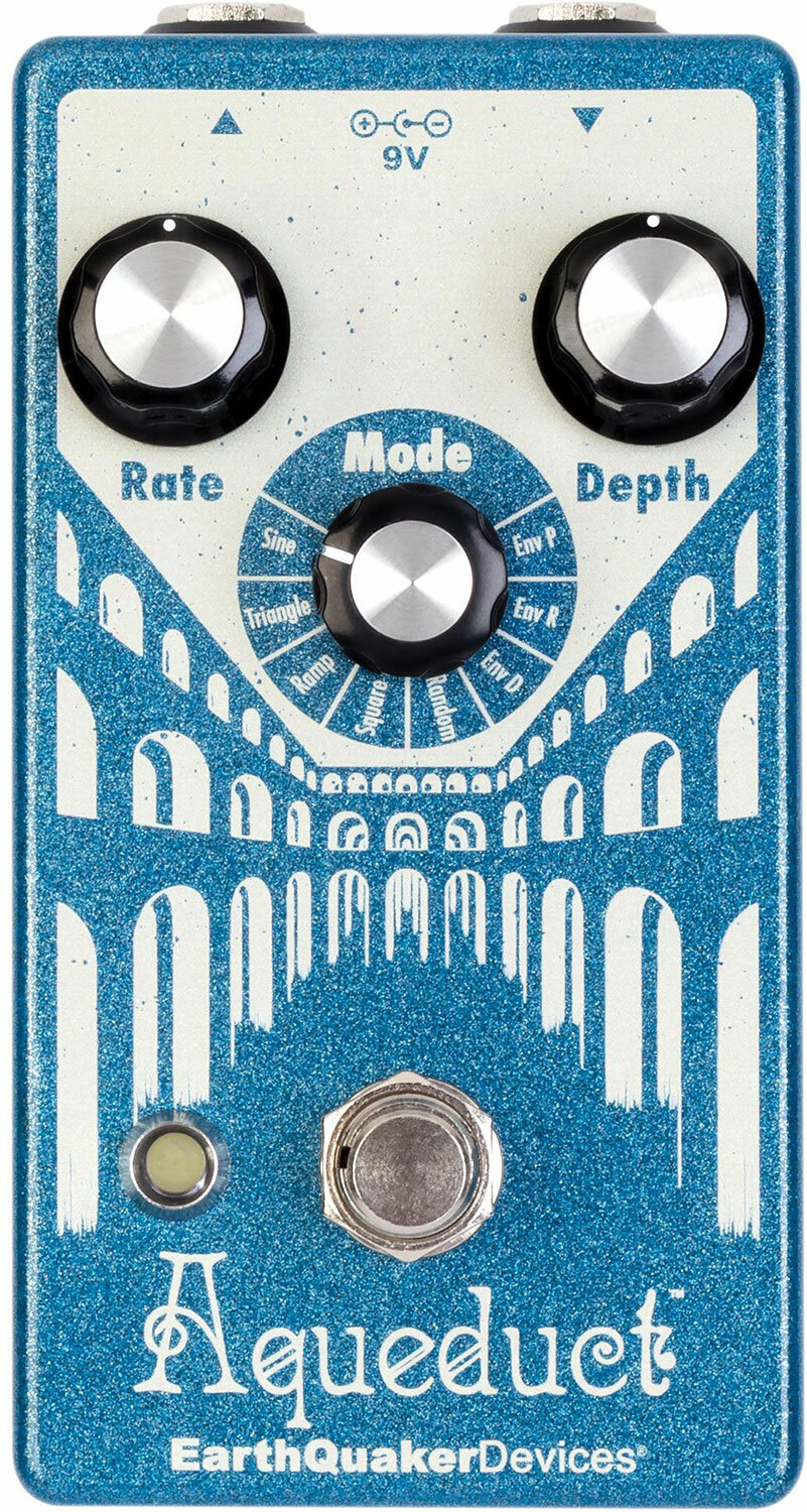 Earthquaker Aqueduct Vibrato - Modulation, chorus, flanger, phaser & tremolo effect pedal - Main picture