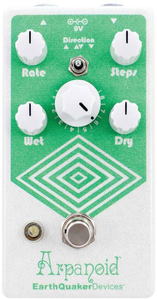 Harmonizer effect pedal Earthquaker Arpanoid Polyphonic Pitch Arpeggiator V2