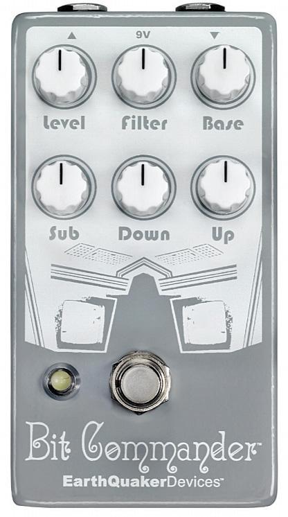Harmonizer effect pedal Earthquaker Bit Commander V2 Guitar Synthesizer