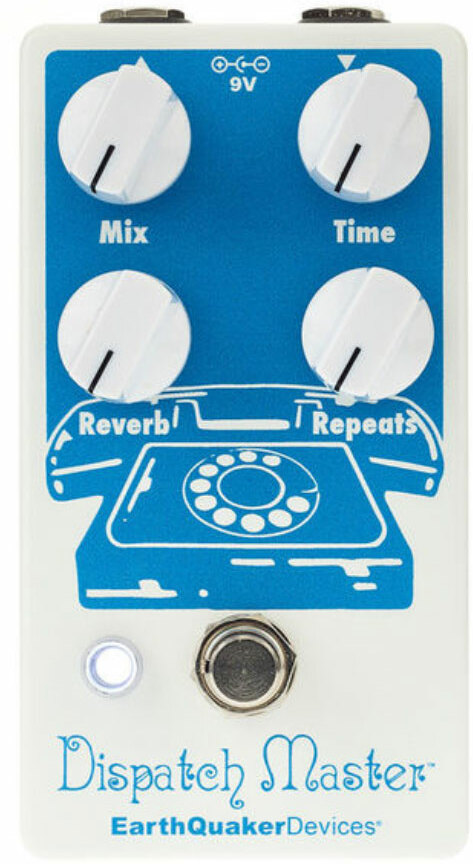 Earthquaker Dispatch Master Digital Delay & Reverb V3 - Reverb, delay & echo effect pedal - Main picture