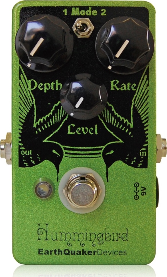 Earthquaker Hummingbird Repeat Percussions - Modulation, chorus, flanger, phaser & tremolo effect pedal - Main picture