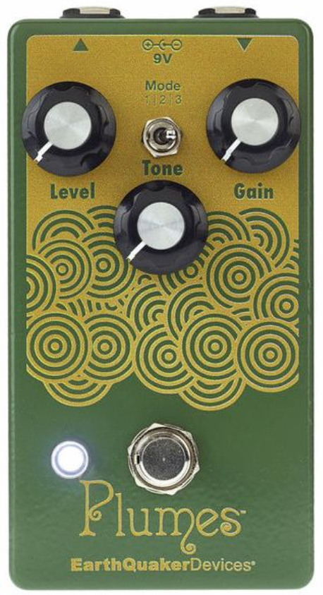 Earthquaker Plumes Overdrive - Overdrive, distortion & fuzz effect pedal - Main picture