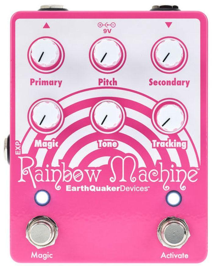 Harmonizer effect pedal Earthquaker Rainbow Machine Pitch Shifter V2