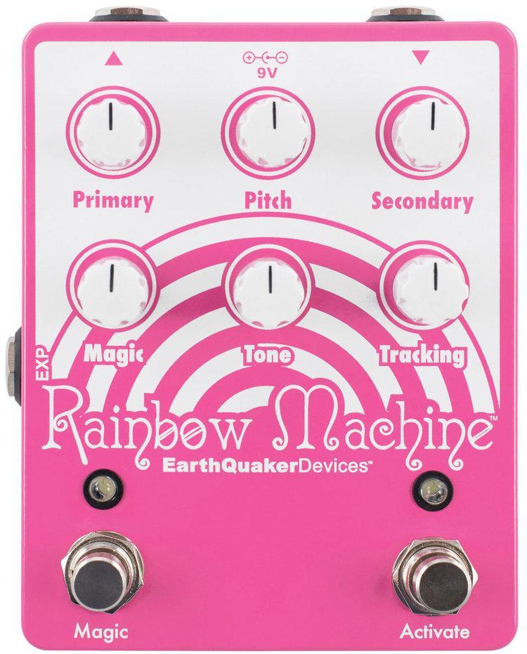 Harmonizer effect pedal Earthquaker Rainbow Machine Pitch Shifter V3