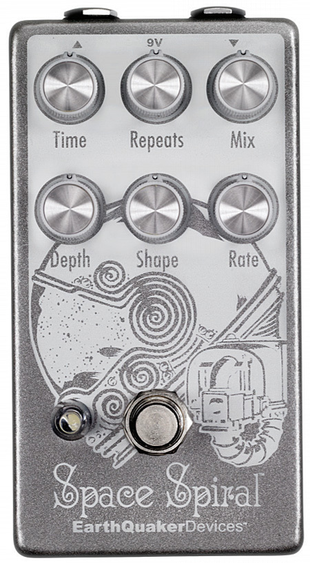 Earthquaker Space Spiral Delay - Reverb, delay & echo effect pedal - Main picture