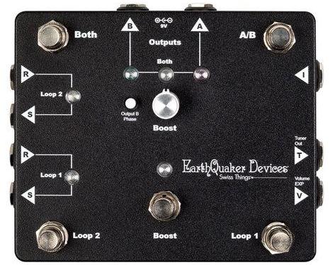 Switch pedal Earthquaker Swiss Things