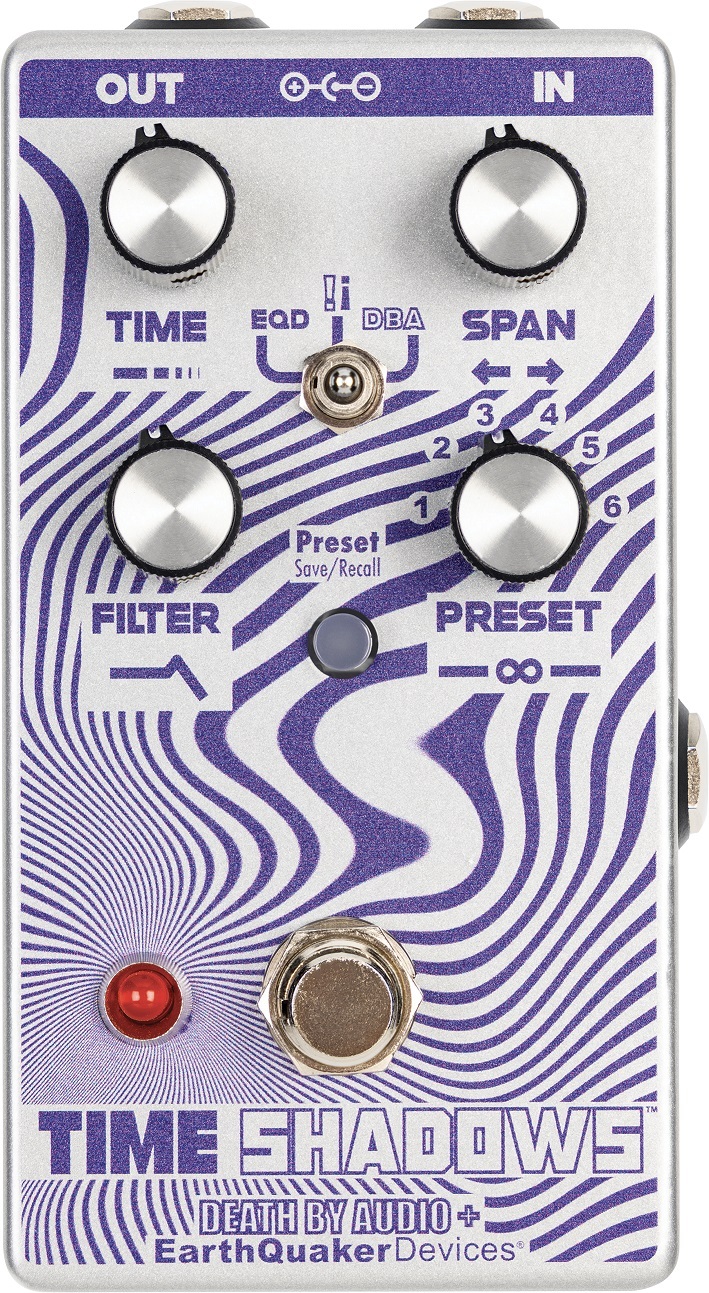 Earthquaker Time Shadows V2 - Reverb, delay & echo effect pedal - Main picture