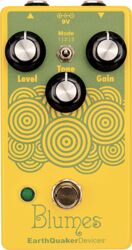 Overdrive, distortion, fuzz effect pedal for bass Earthquaker Blumes Overdrive