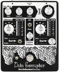 Overdrive, distortion & fuzz effect pedal Earthquaker Data Corrupter