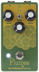 Overdrive, distortion & fuzz effect pedal Earthquaker Plumes Overdrive