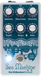 Modulation, chorus, flanger, phaser & tremolo effect pedal Earthquaker Sea Machine V3 Super Chorus