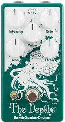 Modulation, chorus, flanger, phaser & tremolo effect pedal Earthquaker The Depths V2 Uni-Vibe