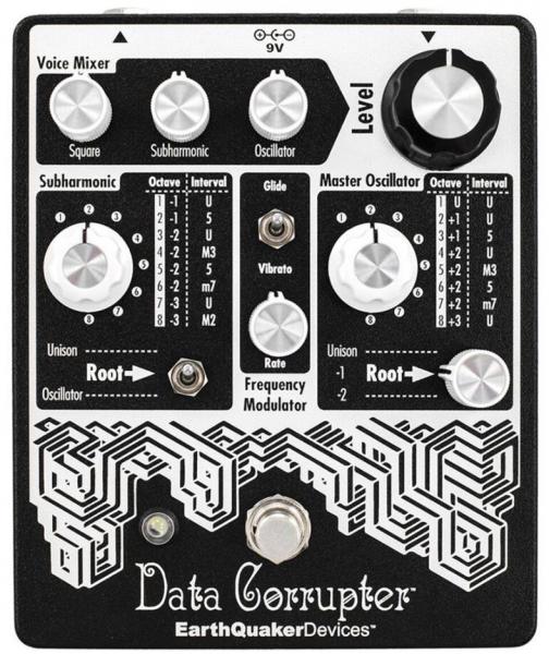 Overdrive, distortion & fuzz effect pedal Earthquaker Data Corrupter