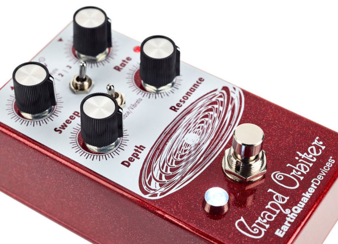 Earthquaker Grand Orbiter Phaser/vibrato V3 - Modulation, chorus, flanger, phaser & tremolo effect pedal - Variation 1