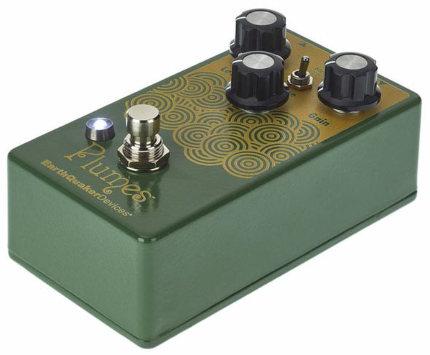 Earthquaker Plumes Overdrive - Overdrive, distortion & fuzz effect pedal - Variation 1