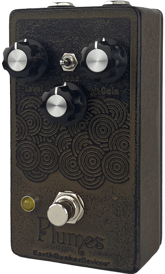 Earthquaker Devices Plumes Overdrive Ltd Kgr Collector Cast Iron - Overdrive, distortion & fuzz effect pedal - Variation 2