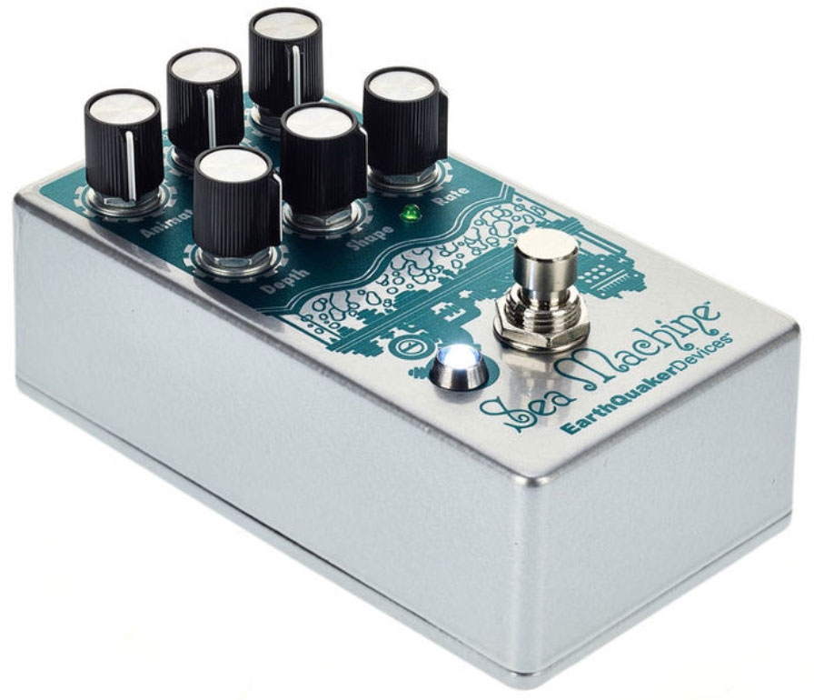 Earthquaker Sea Machine V3 Super Chorus - Modulation, chorus, flanger, phaser & tremolo effect pedal - Variation 1