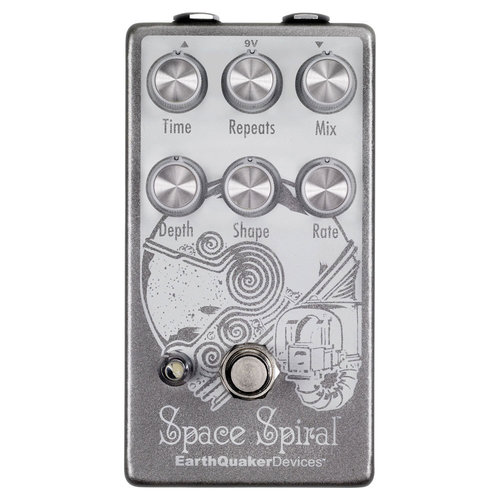 Reverb, delay & echo effect pedal Earthquaker Space Spiral Delay V2