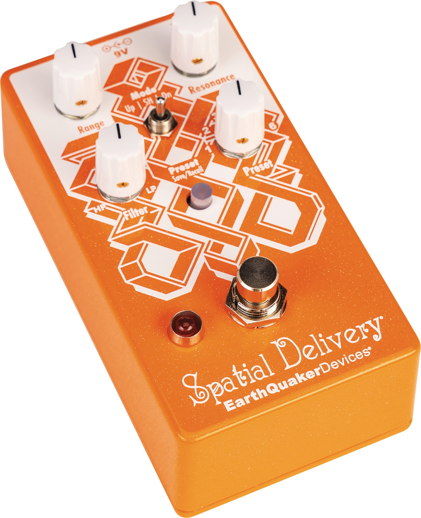 Earthquaker Spatial Delivery V3 - Wah & filter effect pedal - Variation 1