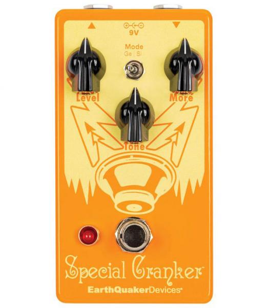 Overdrive, distortion & fuzz effect pedal Earthquaker Special Cranker Overdrive