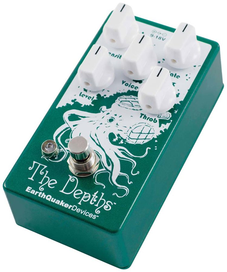 Earthquaker The Depths V2 Uni-vibe - Modulation, chorus, flanger, phaser & tremolo effect pedal - Variation 1