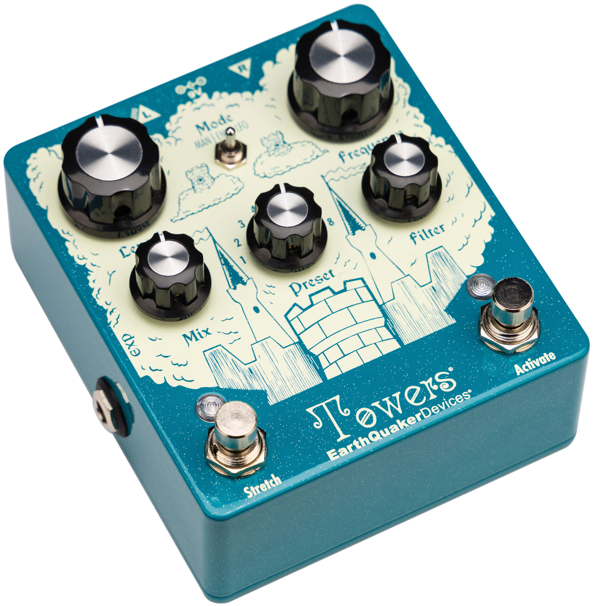 Earthquaker Devices Towers - Reverb, delay & echo effect pedal - Variation 2