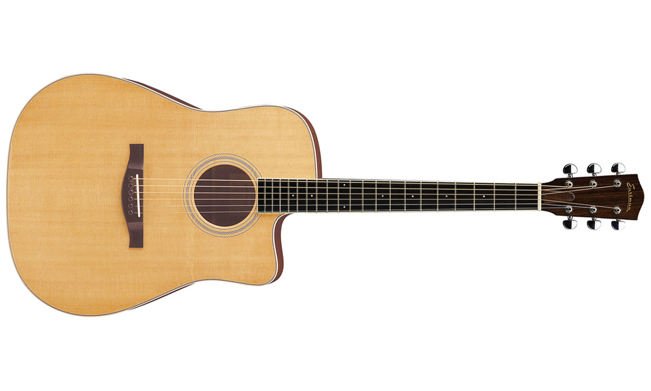 Eastman Ac320ce Dreadnought Cw Epicea Sapele +etui - Natural Gloss - Acoustic guitar & electro - Variation 1