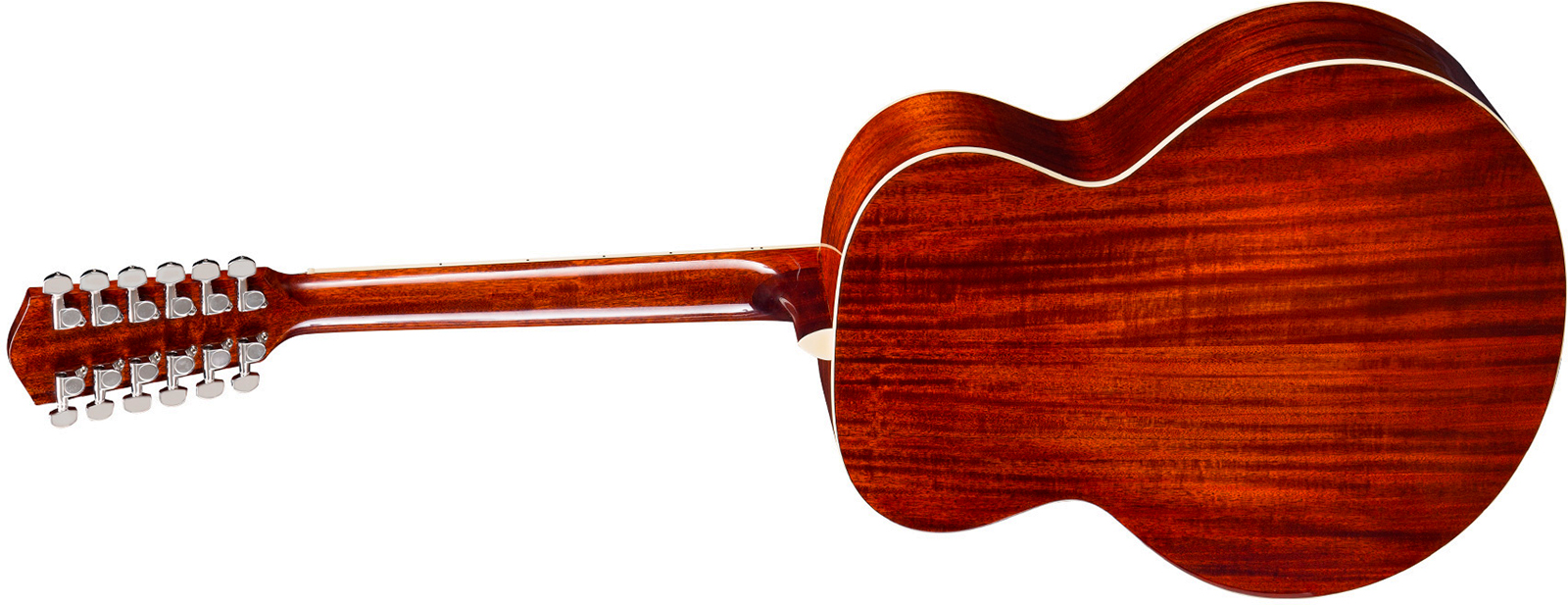 Eastman Ac330e-12 Jumbo 12c Epicea Acajou Eb - Truetone Gloss Natural - Folk guitar - Variation 1