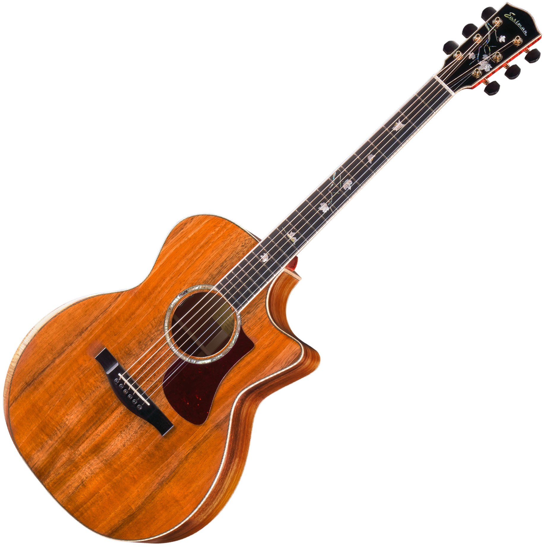 Eastman Ac622ce-koa-ltd Grand Auditorium Cw Tout Koa Eb - Natural - Acoustic guitar & electro - Variation 1