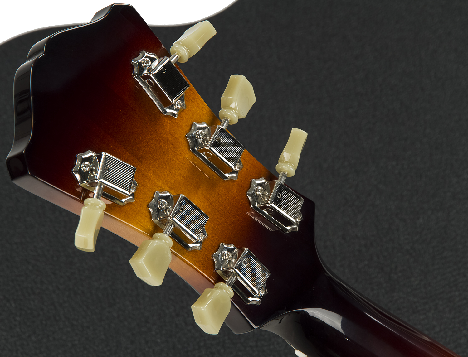 Eastman Ar372ce Lh Gaucher Archtop Laminate Tout Erable Rw +etui - Sunburst - Left-handed electric guitar - Variation 5