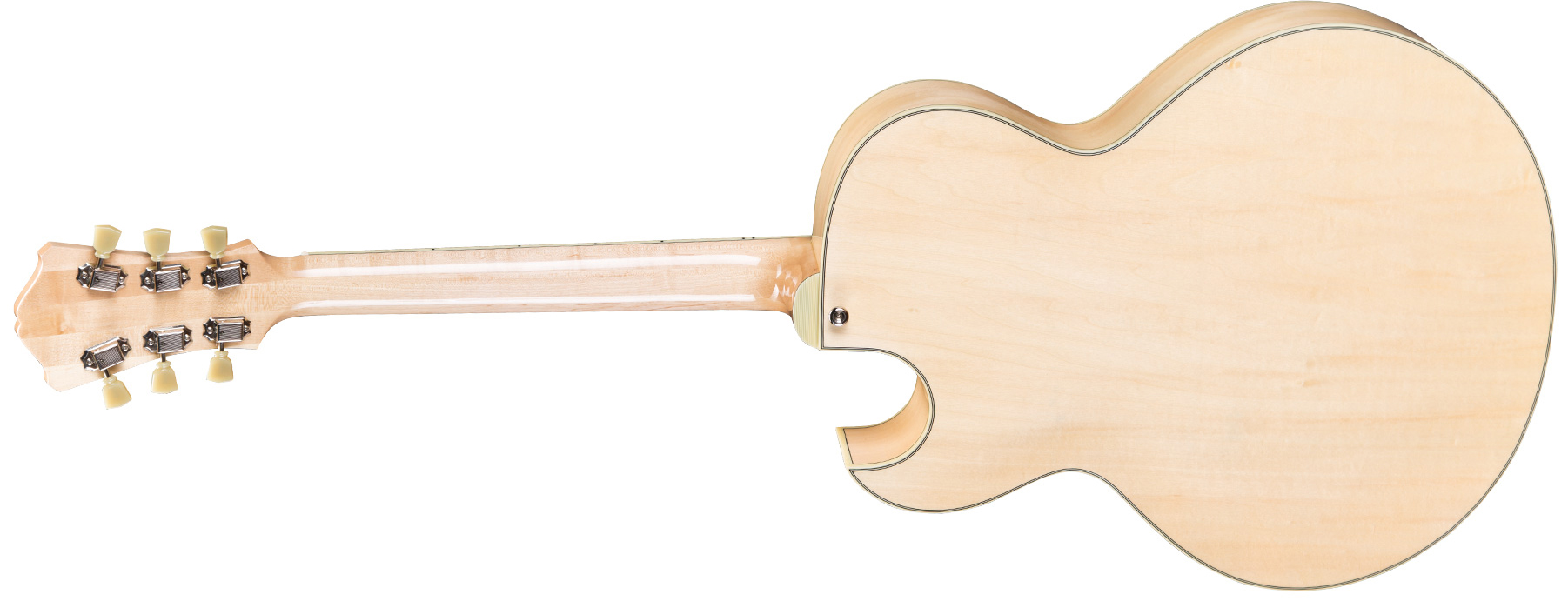 Eastman Ar372ce Archtop Laminate Tout Erable Rw +etui - Blonde - Hollow-body electric guitar - Variation 1