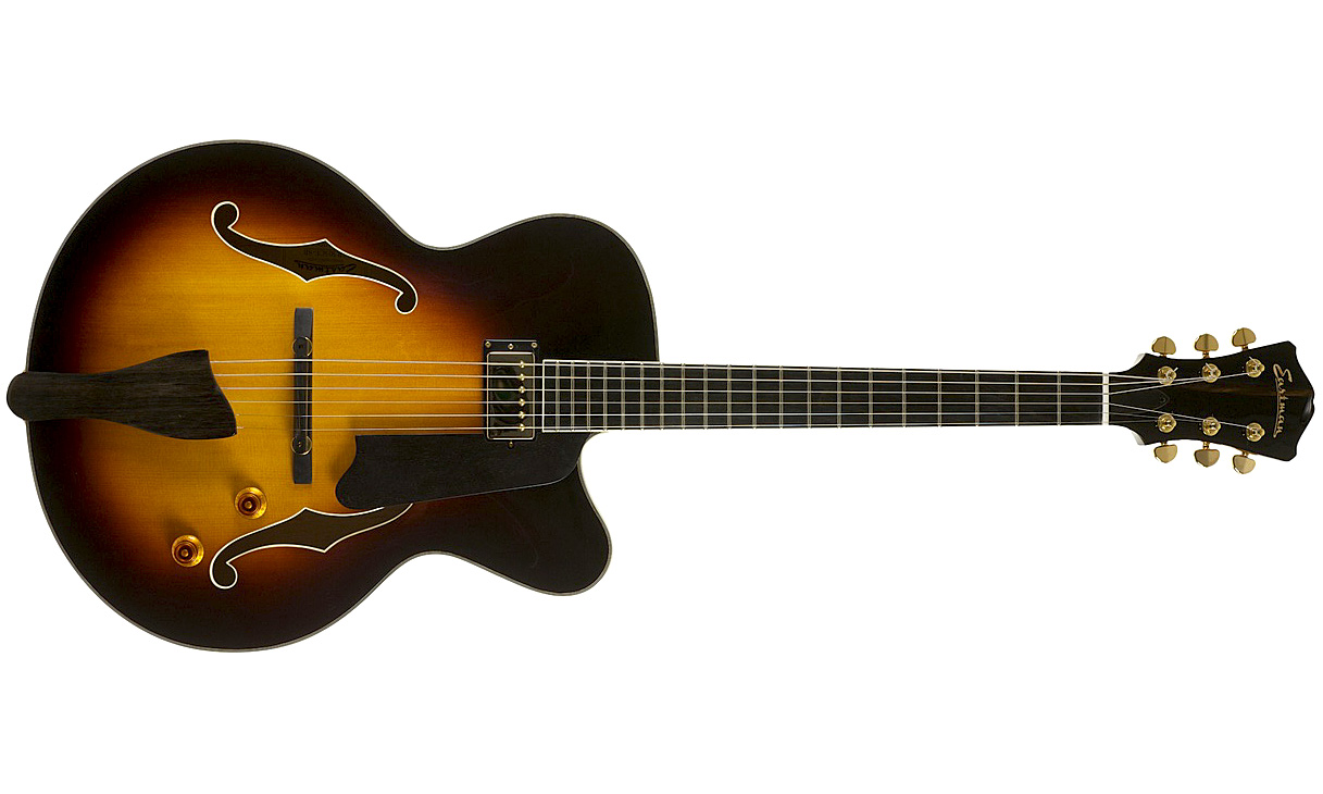 Eastman Ar503ce Archtop Solid Top H Ht Eb +etui - Sunburst - Hollow-body electric guitar - Variation 1