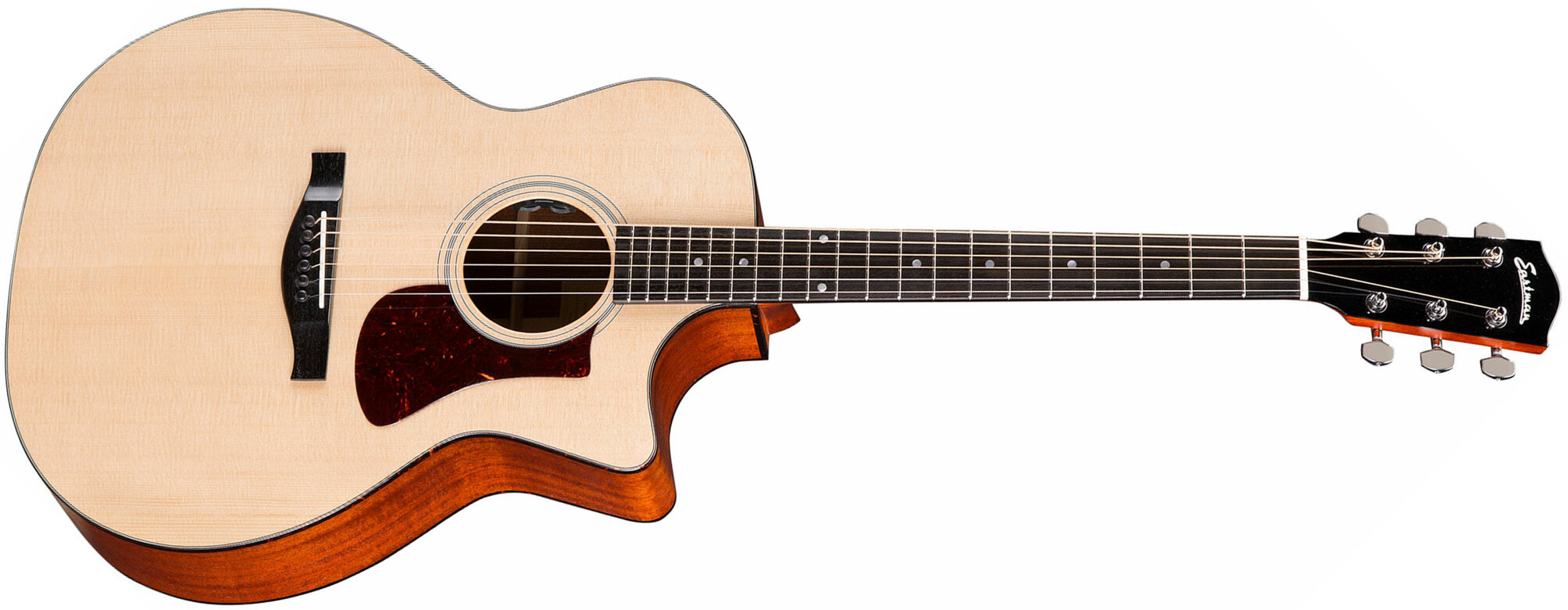 Eastman Ac122-1ce Deluxe Grand Auditorium Cw Epicea Sapele Eb - Truetone Satin Natural - Electro acoustic guitar - Main picture