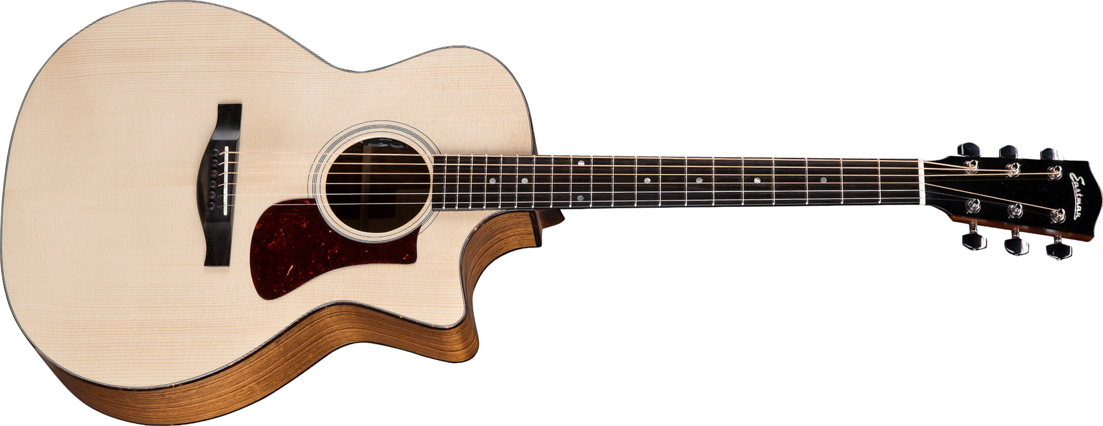Eastman Ac222 Ce Grand Auditorium Cw Epicea Ovangkol Eb - Natural Satin - Electro acoustic guitar - Main picture